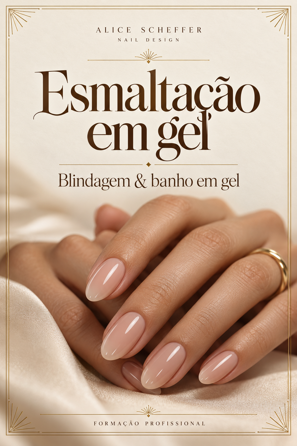 Capa do curso Esmaltação em Gel, Blindagem e Banho em Gel